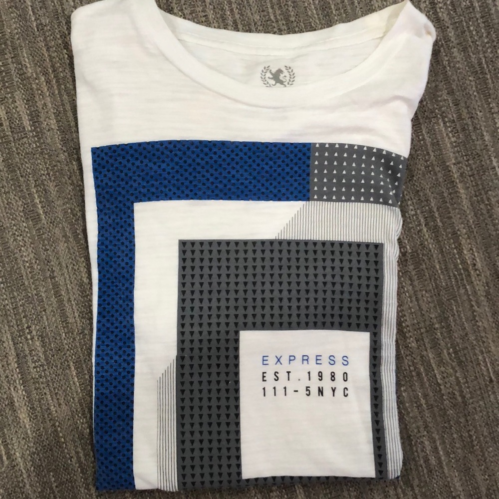 Express-White-Classic Tshirt